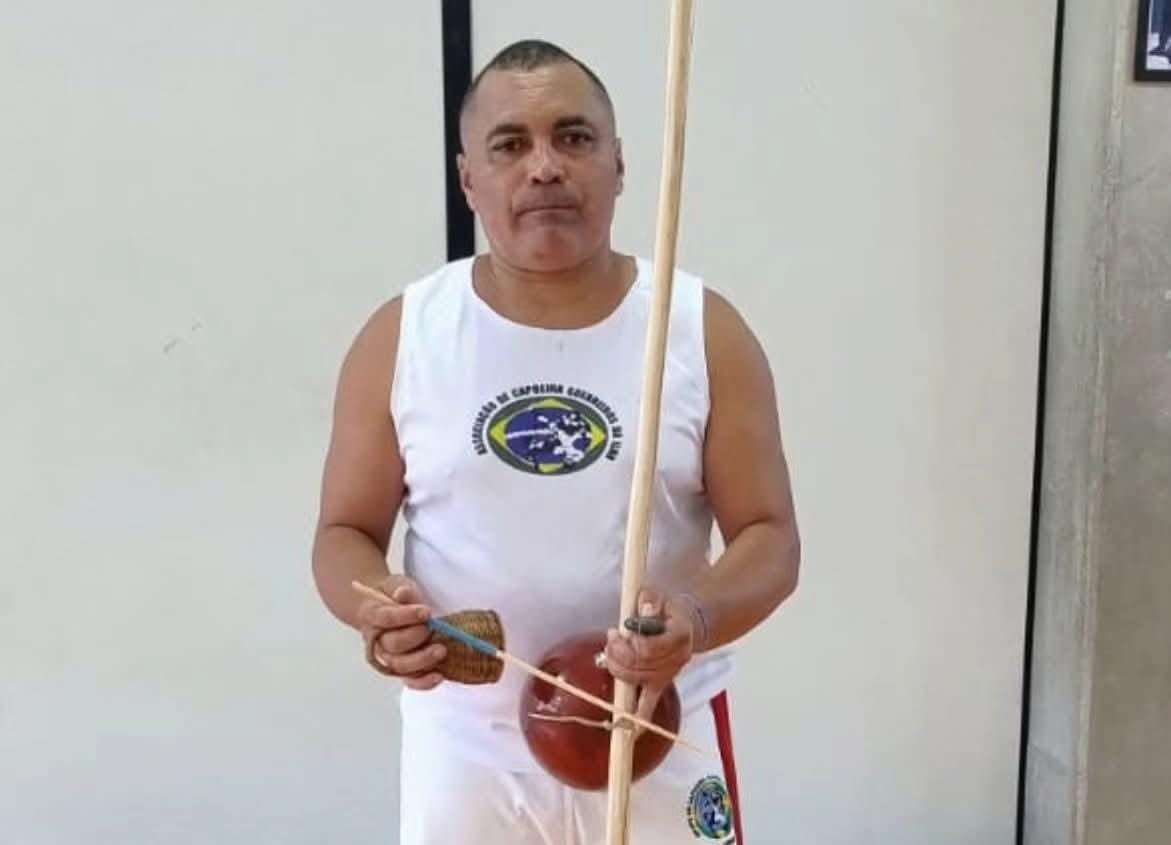 Mestres Chumbinho e Guerreiro na hierarquia